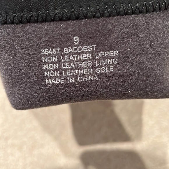 Trendy leather Windsor Smith platform booties - Picture 6 of 6